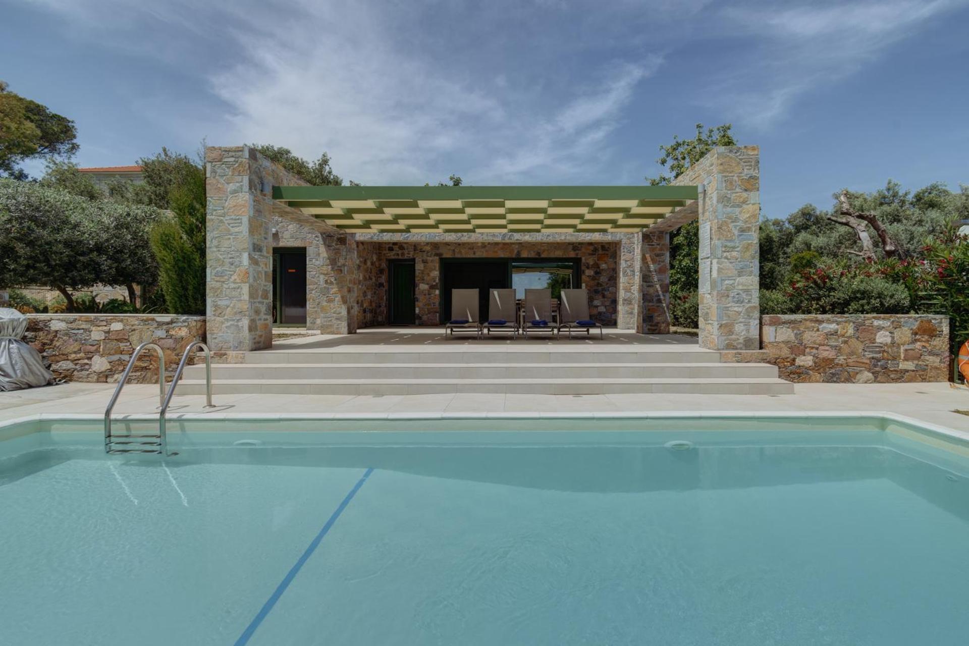 Ouzo Stone House 1 With Private Pool Villa Plomari Dış mekan fotoğraf